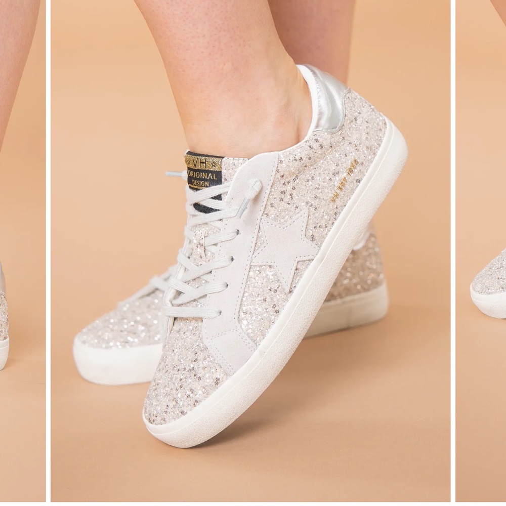 Vintage Havana Glitter Sneaker